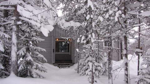 Property building, Facade/entrance, Winter