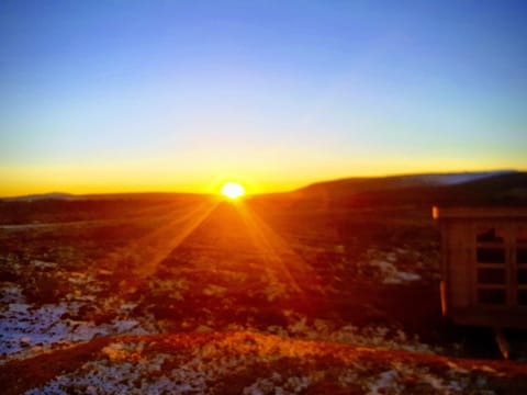 Day, Natural landscape, Mountain view, Sunrise, Sunset