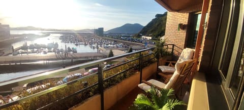 Natural landscape, View (from property/room), Balcony/Terrace, Sea view