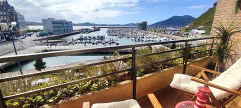 View (from property/room), Balcony/Terrace, Sea view