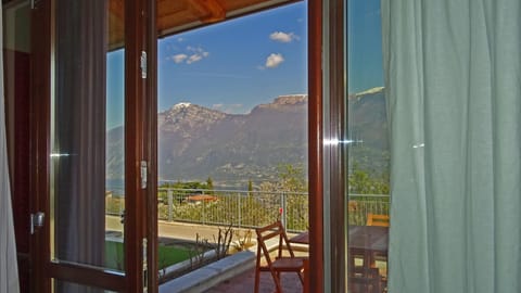 Patio, Living room, Lake view