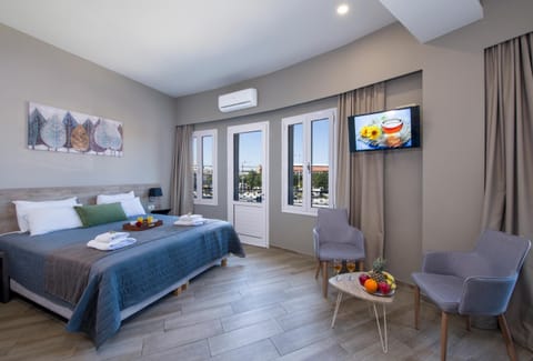 Bed, TV and multimedia