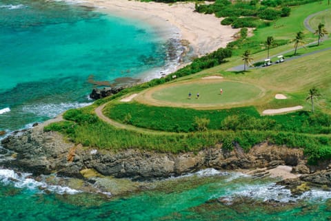 Natural landscape, Golfcourse, Golfcourse, Sea view