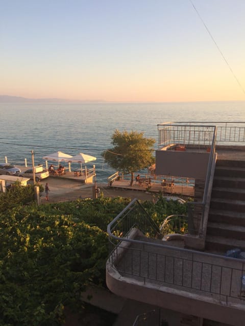 Garden, Sea view, Sunset