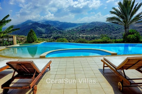 Natural landscape, View (from property/room), Other, Swimming pool, furniture, sunbed