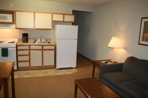 Kitchen or kitchenette, Living room