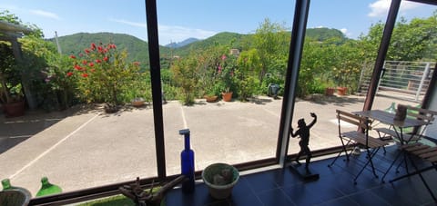 Patio, Spring, Neighbourhood, Natural landscape, Mountain view