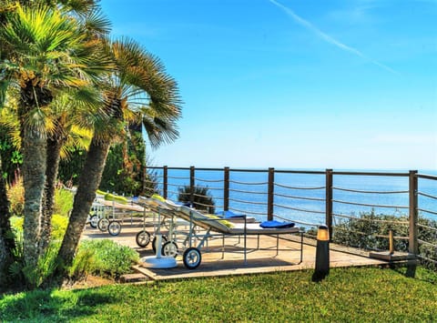 Garden, Sea view, sunbed