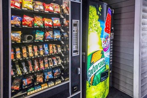 Photo of the whole room, vending machine