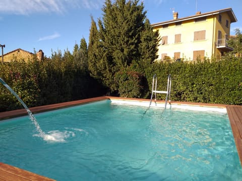 Property building, Pool view, Swimming pool