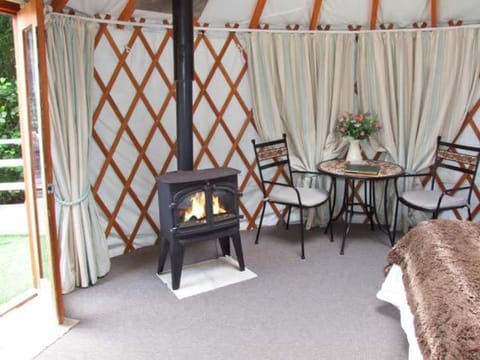 The Lakeside Yurt House in Wychavon District