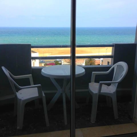 Res Mario 3 Lovely Apartment With Balcony & Sea View Free Wifi Condo in Casablanca
