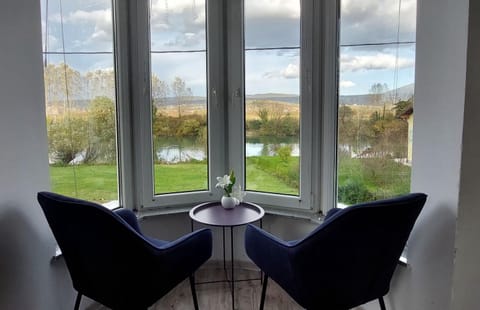 Natural landscape, Living room, Garden view