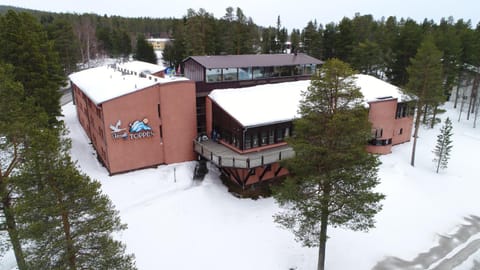 Facade/entrance, Off site, Day, Bird's eye view, Winter