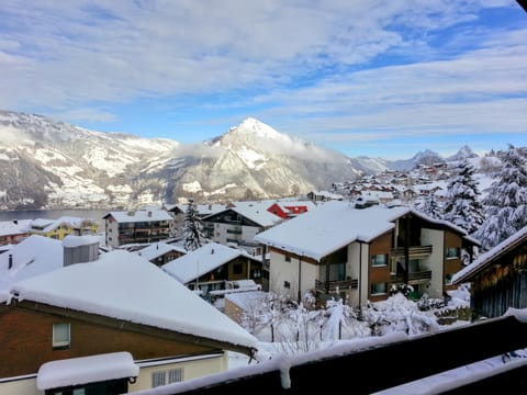 Natural landscape, Winter, Mountain view