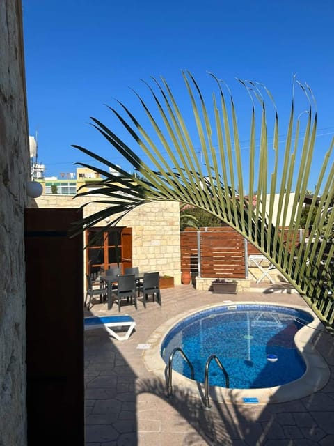 Patio, Pool view