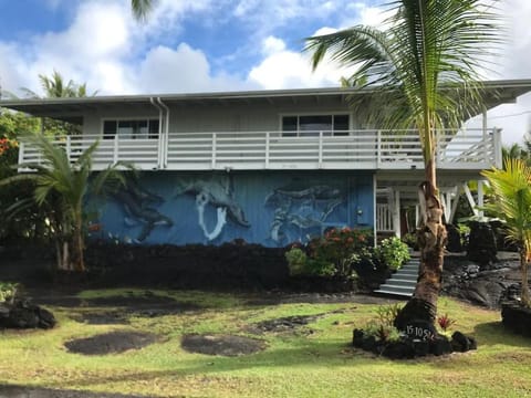 Stunning Ocean Views - Whale House Hawaii Casa in Hawaiian Paradise Park