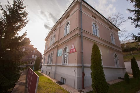 Property building, Autumn, Sunset