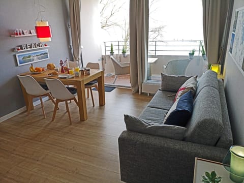 fewo1846 Intermar - Kajuete Foerdeblick - familienfreundliches Studioapartment mit Balkon und Meerblick Apartment in Glücksburg