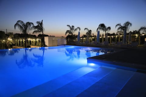 Spring, Summer, Decorative detail, Swimming pool, Swimming pool, Sunset