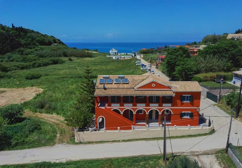 Property building, Bird's eye view, Beach