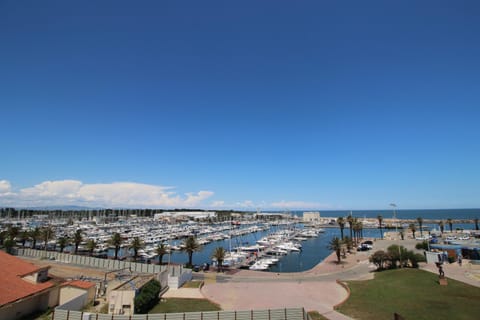 TRIDENT - T2 avec vue sur la marina et à deux pas de la plage Condo in Canet-en-Roussillon