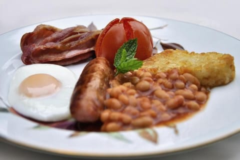 Food close-up, English/Irish breakfast