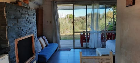 Living room, Seating area, Garden view