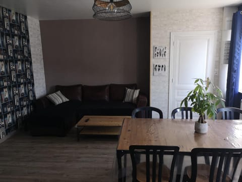 Night, Living room, Dining area