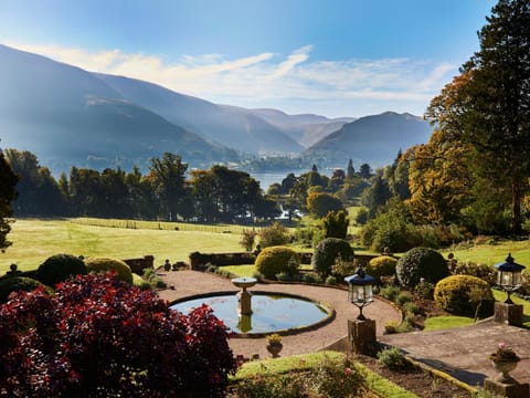 Garden, Mountain view