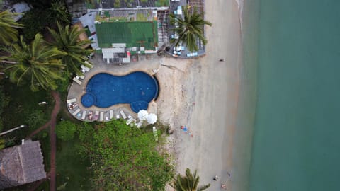 Property building, Beach, Pool view, Sea view, Swimming pool