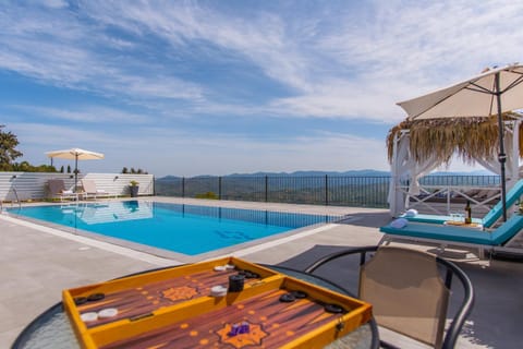 Patio, Day, Mountain view, Pool view, Swimming pool