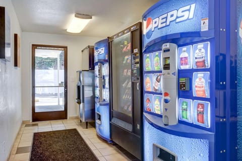 Property building, vending machine