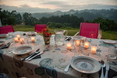 Natural landscape, Mountain view, Sunset