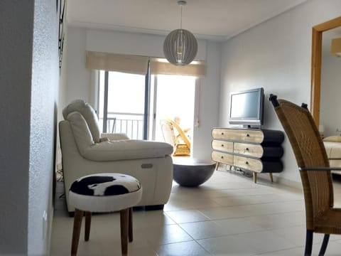 Living room, Seating area, Sea view