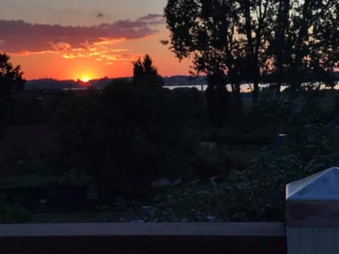 Summer, Balcony/Terrace, Sunset