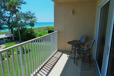 Beach and sunset view from your balcony Condo in Longboat Key