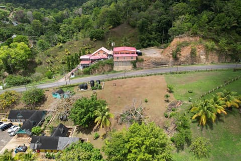 Property building, Natural landscape, Bird's eye view