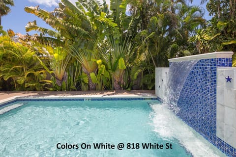 Colors on White Condo in Key West