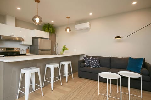 Explore Montreal from Sleek Contemporary Apartment by Den Stays Condo in Laval