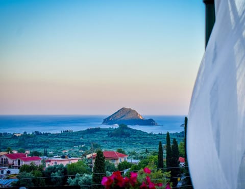 Summer, Balcony/Terrace, Beach, Landmark view, Sea view, Sunset