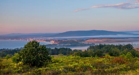 Natural landscape, Mountain view, Sea view