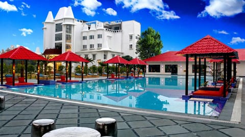 Property building, Day, Pool view