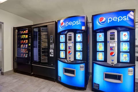 Property building, vending machine