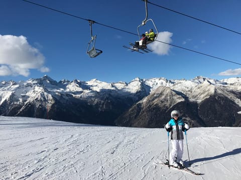 Day, Winter, Skiing, On site