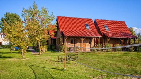 Domki Natalia Łeba blisko centrum Nature lodge in Leba