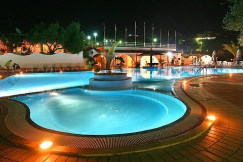 Night, Swimming pool