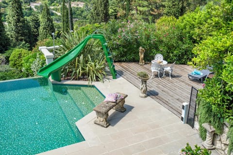 Luxury Pool Apartment at Villa Seburga Copropriété in Saint Paul de Vence