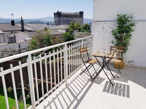 Property building, Patio, Day, View (from property/room), Balcony/Terrace