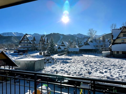 Day, Winter, View (from property/room), Balcony/Terrace, Mountain view